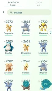 Conta Pokémon Go nível 30