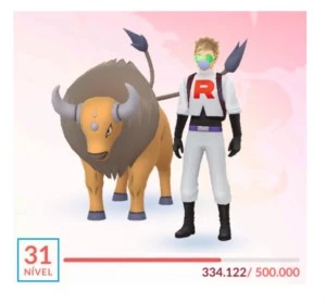 Conta Pokémon Go nível 30