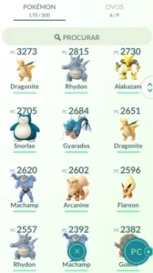 Conta Pokémon Go nível 30