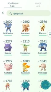 Conta Pokémon Go nível 30
