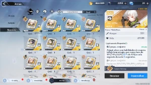 Conta Tower of Fantasy, 13 SSR + 3 SSR Full Constelação