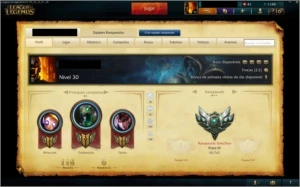 Conta league of legends Prata IV LOL