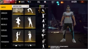 Conta Free fire Gemada, Angelical, camisas de time antigas