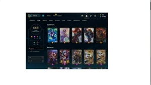 Conta LoL, 668 skins e todos os campeões + conta valorant