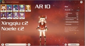 Klee AR 10 - Genshin Impact