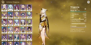 Conta Genshin Impact Ar60 AyakaC5 Biss + 30 Personagens 5*