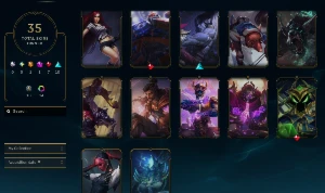 Conta Diamante 2 68 lp - 35 skins - League of Legends LOL