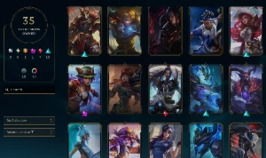 Conta Diamante 2 68 lp - 35 skins - League of Legends LOL