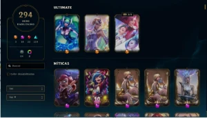Conta Lol level 322 - Gold 2 - Muitas skins Lux borda. - League of Legends