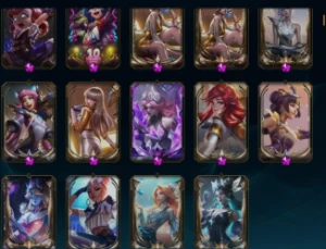 Conta Lol level 322 - Gold 2 - Muitas skins Lux borda. - League of Legends