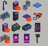 Pack Bairro do Totó - Habbo