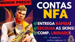 Contas NFA Valorant - Do Bronze ao Radiante!