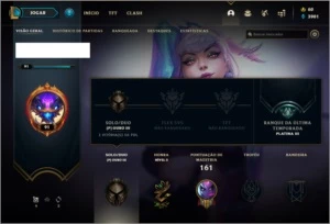 CONTA OURO 3 COM 48 SKINS E 57 CHAMPS - League of Legends LOL