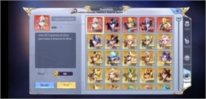 CONTA SAINT SEIYA A1 - LVL63 - Saint Seiya Awakening SSA