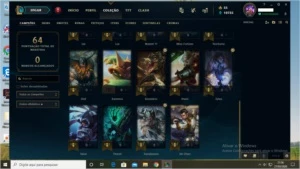 CONTA UNRANKED 10735 ESSENCIAS AZUL! - League of Legends LOL