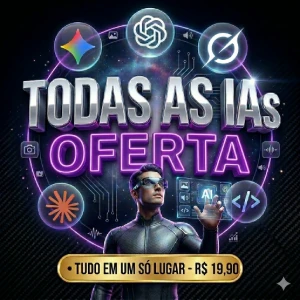 💎Use Claude Opus 4.6 , GPT-5, Gemini 3.1 Pro por 19,90 - Inteligência Artificial