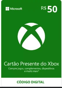 Xbox Gift Card 50 BRL (BR) - Gift Cards