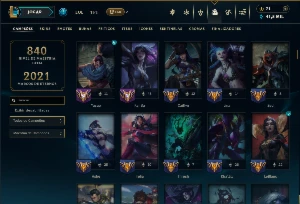 Prata 2 com TODOS os Champs e 286 Skins ( ADC / MID / JG ) - League of Legends LOL