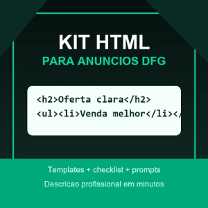 Kit HTML para Anuncios DFG - eBooks