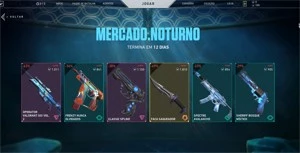 Conta Valorant Ouro 1 (com mercado noturno)