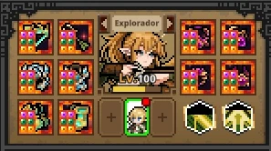 TBH | 14M DPS | LvL. 101 Todas as Clases | Setts +90 + ETC - Task Bar Hero