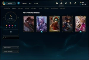 Conta League of Legends High Elo LOL