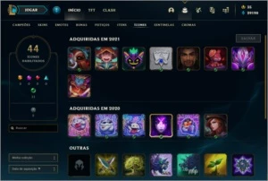 Conta League of Legends High Elo LOL