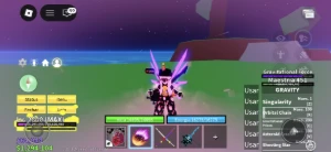 Conta LV max,Raça v4 shark e cyborg - Roblox