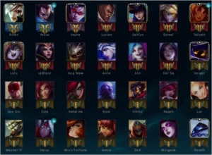 ACCOUNT LEAGUE OF LEGENDS DIAMOND 3 LOL