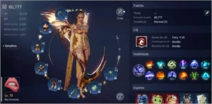 CONTA MIR4 LVL 70 POWER 80 - ITENS RAROS E ÉPICOS