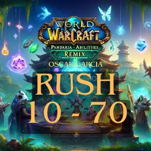 Pandaria Remix Rush De Lvl 10 Ao 70 - 29,99 - Blizzard