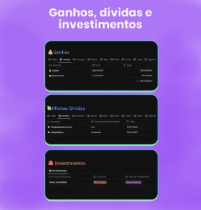 Planilha Gestão de Dinheiro - Promoção - Serviços Digitais