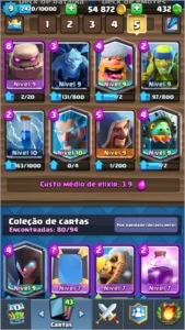 clash of clans cv 11 e conta clash royale
