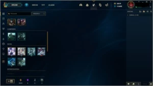 CONTA DE LOL 2014 3.4K de RP e 11K de Essencia Azul 89 skins - League of Legends