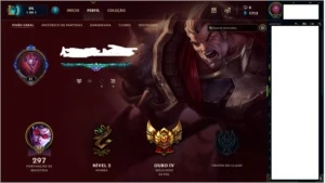 Conta League of Legends LOL