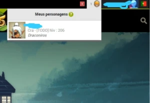 Vendo conta com cra lvl 200 no serv draconiros - Dofus