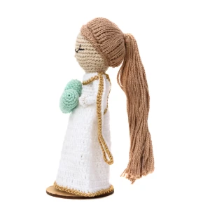 Anjo em Amigurumi - Artesanato e Personalizados