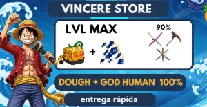 Blox Fruits - 🐆Leopard no Inv + 👊Godhuman + Lvl Máximo