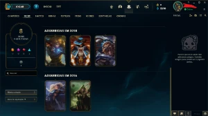 Conta D4 ganhando 41 pdl 80%wr - League of Legends LOL
