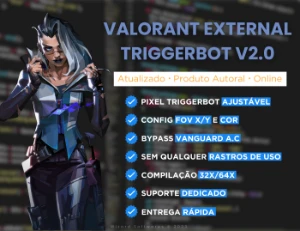 HACK VALORANT EXTERNAL TRIGGERBOT | 100% INDETECTÁVEL