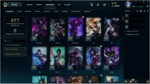 Vendo ACC LOL 424 Skins - League of Legends
