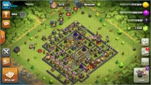 Clash of Clans cv 10, melhor oferta