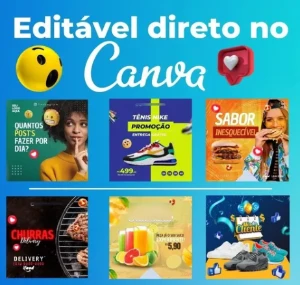 +800.000 Editáveis Canva -Vitalício Atualizado 2024 + BRINDE - Outros