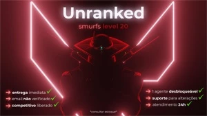 Contas UNRANKED de VALORANT - lvl 20