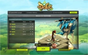 Conta de dofus com 2 personagens 100+ (xelor e iop)