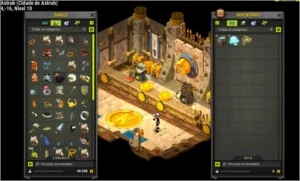 Conta de dofus com 2 personagens 100+ (xelor e iop)