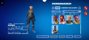 Conta fortnite com 17mil vbucks e algumas skins