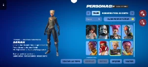 Conta fortnite com 17mil vbucks e algumas skins