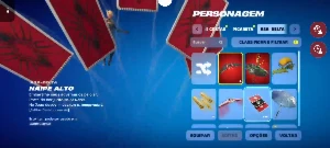 Conta fortnite com 17mil vbucks e algumas skins