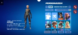Conta fortnite com 17mil vbucks e algumas skins